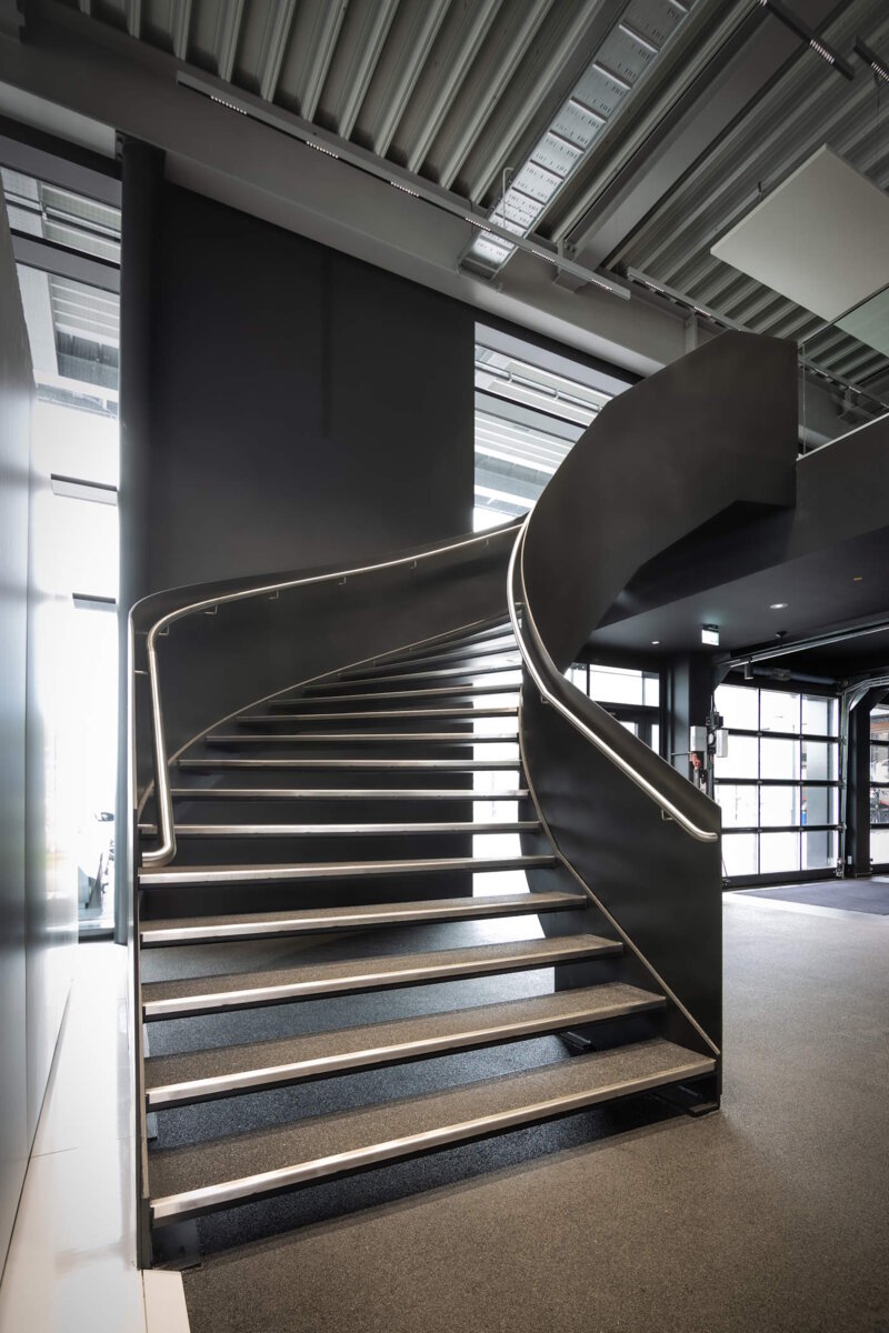 Treppe von der  Lehmann Stahlbau GmbH